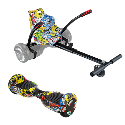 Hoverboard Urbanglide (Multicolor) + Kart Pilot Multicolor