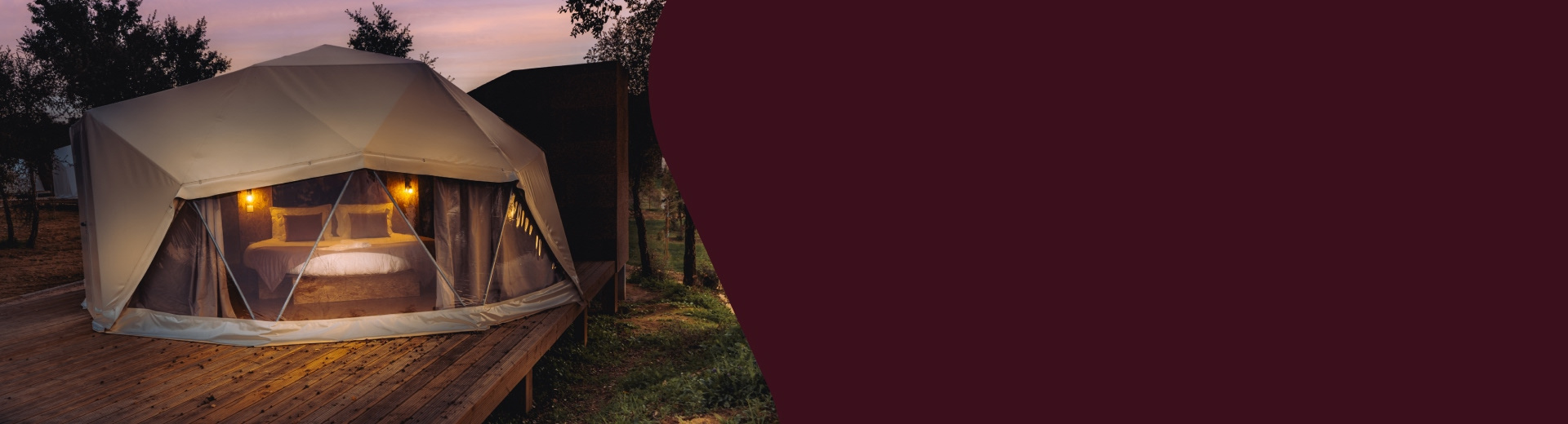 Experi&ecirc;ncia Glamping - Conhe&ccedil;a a campanha exclusiva do Gavi&atilde;o Nature Village