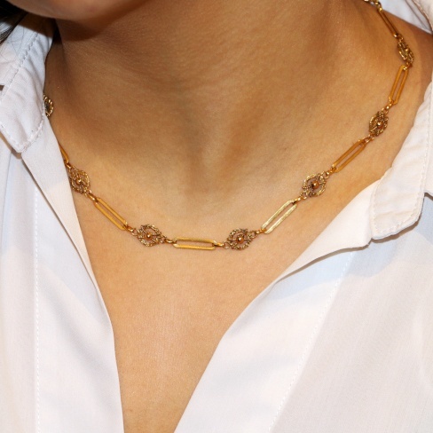 Colar ouro