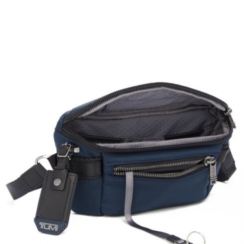 Bolsa de cintura/peito Classified azul