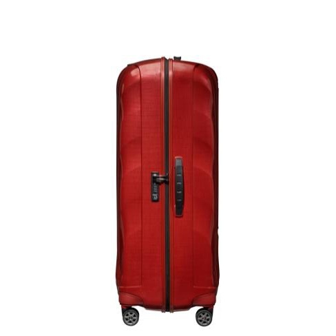 Mala de viagem extra grande C-Lite 86cm 4 rodas vermelho