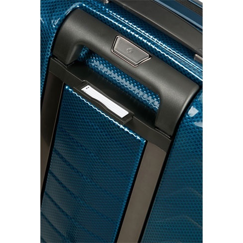 Mala de cabine Proxis 55cm expansível 4 rodas azul petróleo