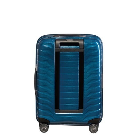 Mala de cabine Proxis 55cm expansível 4 rodas azul petróleo