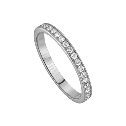 Aliança ouro diamantes ideal para noivado ou casamento. Compre online