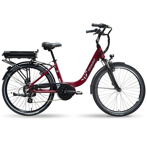 neomouv bicicleta elétrica mobilidade incentivo kalyso cinza vermelho bordeaux voltstore