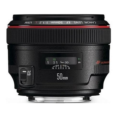 Objetiva CANON EF 50mm 1.2L USM (Encaixe: Canon EF - Abertura: f/1.2)