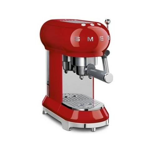 Máquina de Café Manual SMEG Anni 50 ECF01RDEU (15 bar - Café moído e pastilh