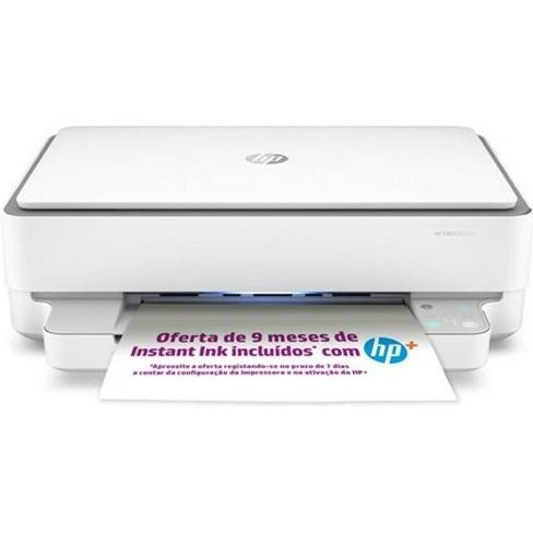 Impressora HP Envy 6032e (Multifunções - Jato de Tinta - Wi-Fi - Instant Ink)
