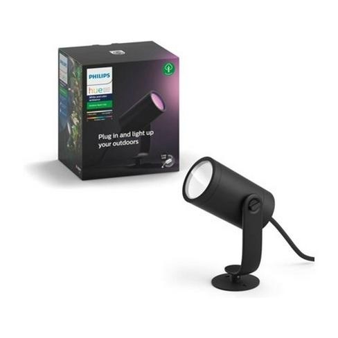 Foco Exterior PHILIPS HUE Lily (Luz branca e cor)