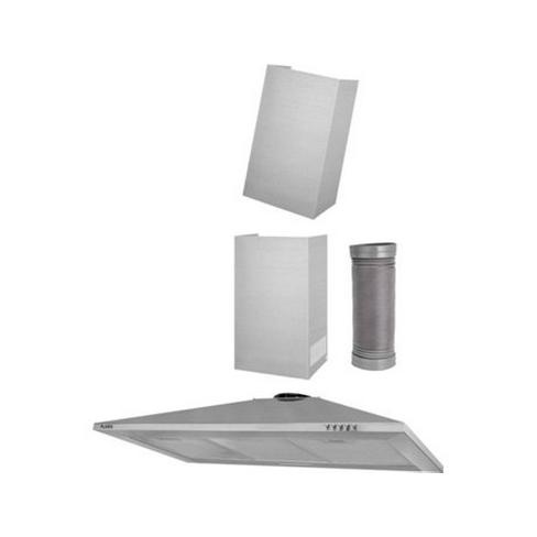Exaustor FLAMA 9335FL (380 m3/h - 90 cm - Inox)