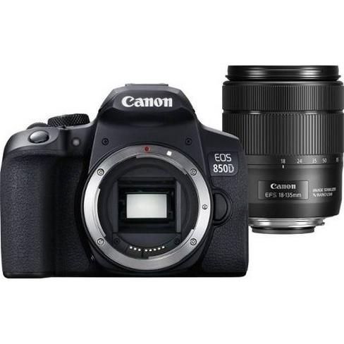 Kit Máquina Fotográfica Reflex CANON EOS 850D + EF-S 18-135mm f/3.5-5.6 IS USM