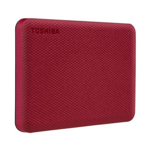 Disco Externo HDD TOSHIBA Canvio Advance (1 TB - USB - Vermelho)