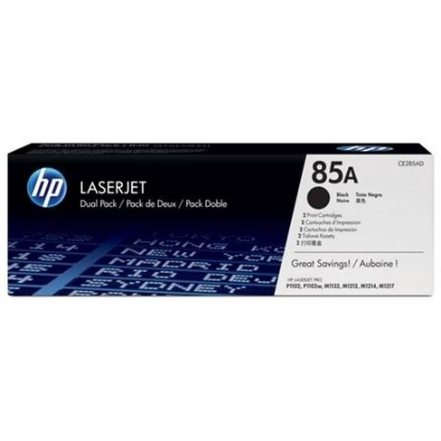 Pack 2 Toners HP 85A Preto (CE285AD)