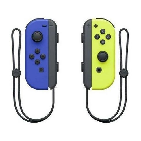 Joy-Con Nintendo Switch (Set Esq/Dir - Azul e Amarelo Neón)