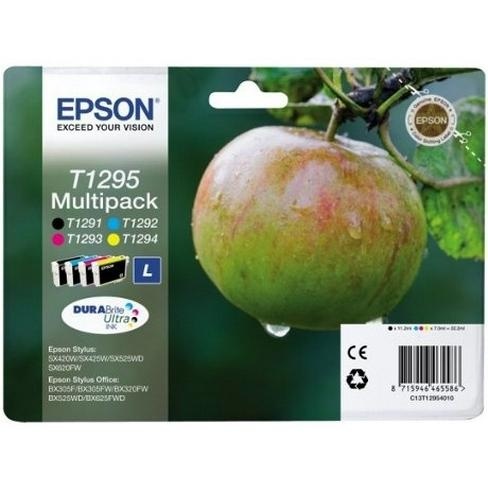 Pack 4 Tinteiros EPSON T1295 Cores (C13T12954020)