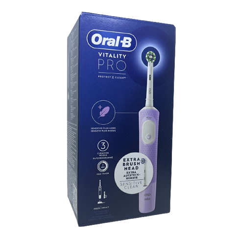 Escova de Dentes Elétrica Vitality Pro Lilás