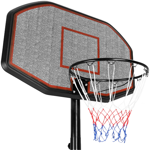 Tabela basquetebol movel, ajustavel, 190-260 cm