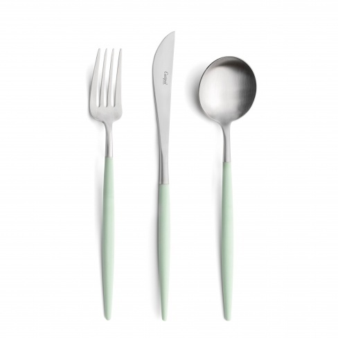 Goa Celadon, Cutipol - garfo de mesa, faca de mesa, colher de mesa