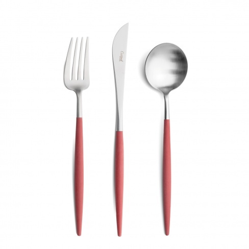 Goa Red, Cutipol - garfo de mesa, faca de mesa, colher de mesa