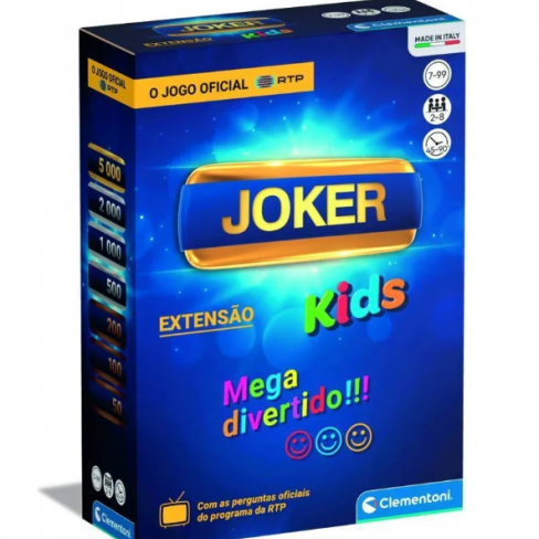Jogo de Tabuleiro CLEMENTONI Joker Kids (Idade Mínima: 7 Anos - Dificuldade: In