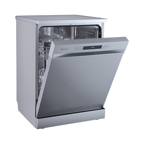 Máquina de Lavar Loiça Hisense HS622E10X,13 Conjuntos, 60cm, Inox