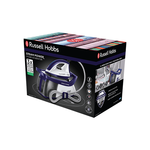 Ferro com caldeira Steam Power roxo