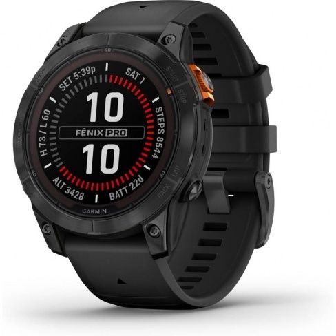 Smartwatch GARMIN Fenix 7 Pro Solar Edition (Bluetooth e Wi-Fi - Até 18/22 dias