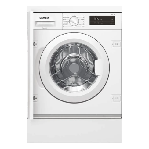 Máquina de Lavar Roupa Encastrável Siemens WI12W326ES 7Kg 1200RPM, Branco