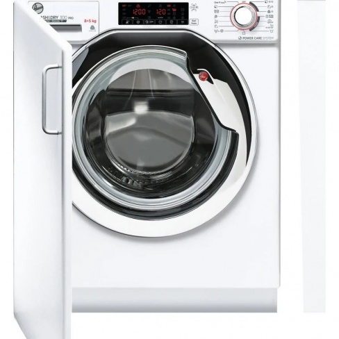 Máquina de Lavar e Secar Roupa Encastre HOOVER HBDO 485T (5/8 kg - 1400 rpm - B
