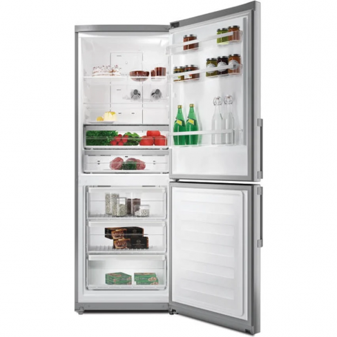 Frigorífico Combinado Hotpoint HA70BE72X,444L,NoFrost, Inox