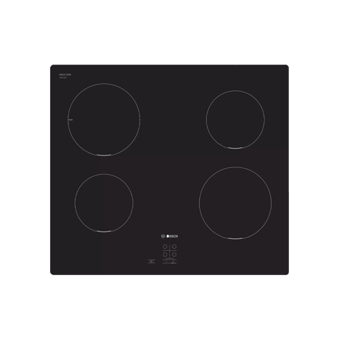 Placa de Indução Bosch PUG611AA5D, 4 Zonas, 60 cm, Preto