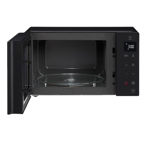Micro-ondas LG MH6535GDS, 25 L, 1000W, Com Grill, Preto