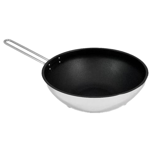 Wok Silampos antiaderente com cabo sem tampa Nautilus 28cm