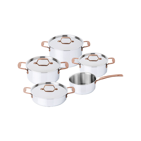 Conjunto Silampos 5 peças Inox Indução Supremeessence