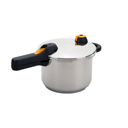 Panela pressão Silampos sem cesto Aço Easy 6L