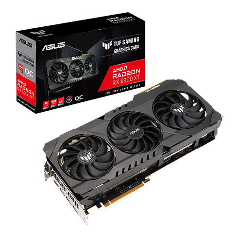 Placa gráfica ASUS TUF Radeon RX 6900XT 16GB GDDR6