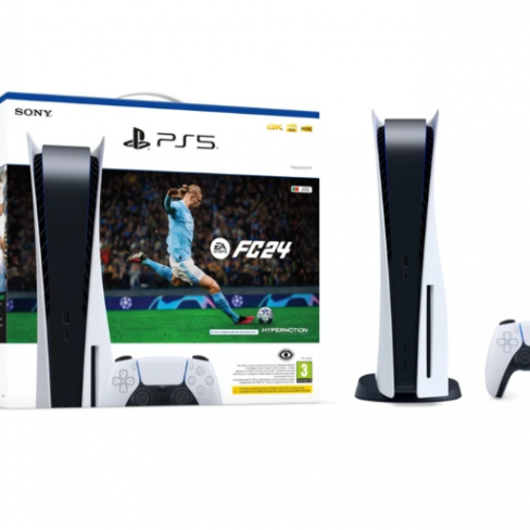 Consola PS5 (825 GB) + Jogo EA SPORTS FC 24 (Formato Digital)