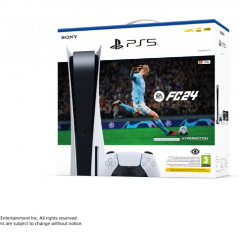 Consola PS5 (825 GB) + Jogo EA SPORTS FC 24 (Formato Digital)