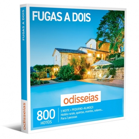 Conjunto 10 Packs | Fugas a Dois | 800 Hotéis