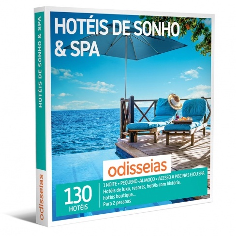 Conjunto 5 Packs |  Hotéis de Sonho & Spa | 130 Hotéis