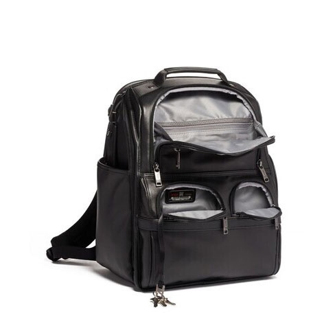 Tumi Mochila para Portátil 15 em Pele Preta - TUMI ALPHA