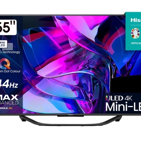 TV HISENSE 55U7KQ (Mini LED - ULED 4K - 55'' - 139 cm - Smart TV)