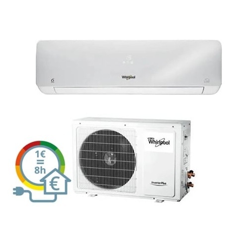 Ar Condicionado WHIRLPOOL SPIW309A2WF (18 m² - 9000 BTU - Branco)