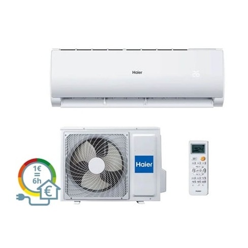 Ar Condicionado HAIER TIDE PLUS 18 WIFI (35 m² - 18000 BTU - Branco))