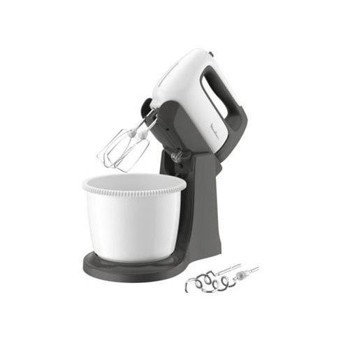 Batedeira com Taça MOULINEX Prep'Mix HM464110 (500 W - Taça 2.5 L - Branco e