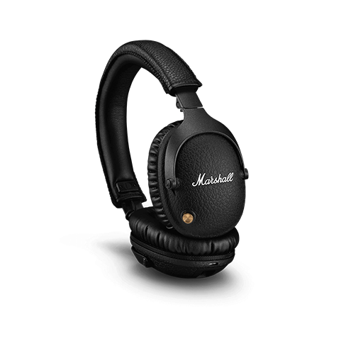 Headphones Marshall Bluetooth com Microfone Monitor II Noise-Cancelling Black