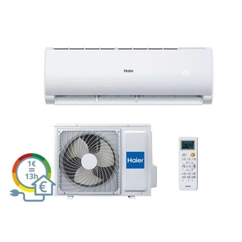 Ar Condicionado HAIER TIDE PLUS 9 WIF (20 m² - 9000 BTU - Branco)