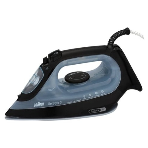 Ferro a Vapor BRAUN  SI3055BK (Jato vapor: 180 g/min - Base: Super Cerâmica)