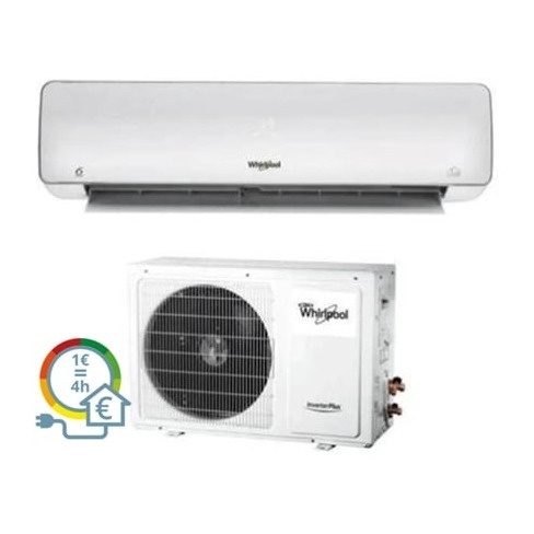 Ar Condicionado WHIRLPOOL SPIW 324A2WF (48 m² - 24000 BTU - Branco)