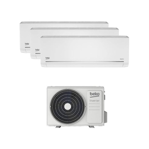 Ar Condicionado BEKO BGMPO 271/BGMPI 090+BGMPI 120 (18+18+24 m² - 9000+9000+120